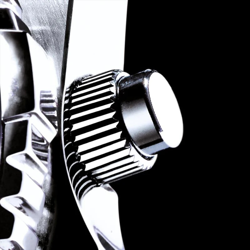 Chris Benz Depthmeter Chronograph 300M CB-C300X-NB-KBS Herren Uhr • Hai-Proof Saphirglas • 300m Wasserdicht