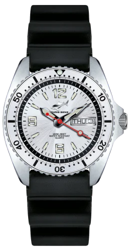 Chris Benz One Midsize CBM-SI-KB-SI Damen Uhr • Saphirglas • 20 bar