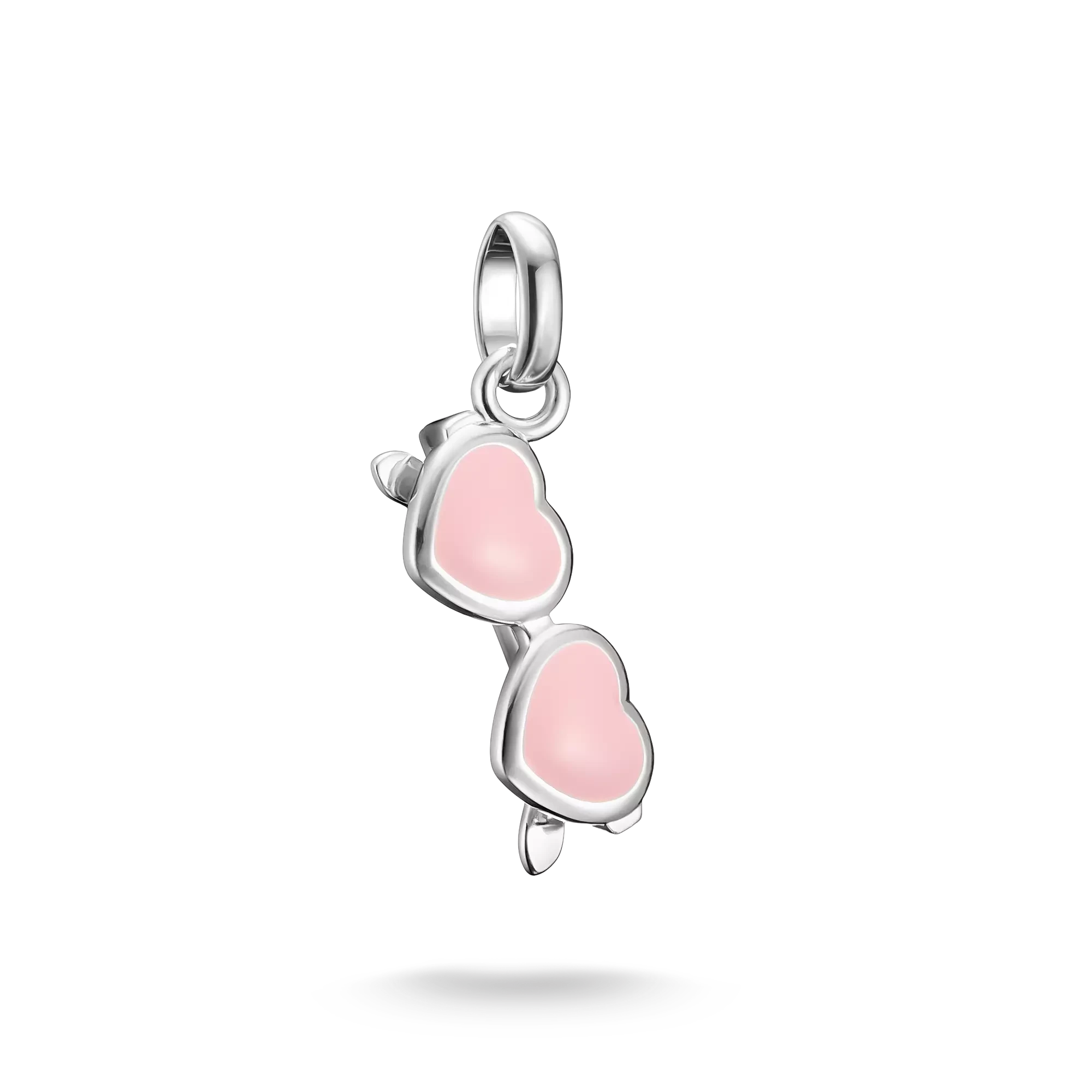 Damen, Charm-Anhänger Pink Sonnenbrille, Silber - Thomas Sabo Modell: CC1302-007-9