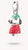 THOMAS SABO PEANUTS Snoopy Winterjacke Charm-Anhänger – Sterling Silber Emaille