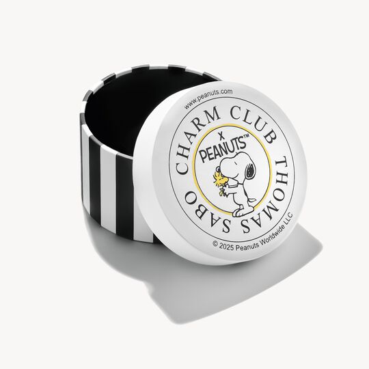 THOMAS SABO PEANUTS Snoopy Winterjacke Charm-Anhänger – Sterling Silber Emaille