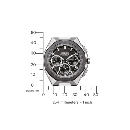 Citizen Attesa CC4104-53E Uhr • Eco-Drive GPS • Super Titanium