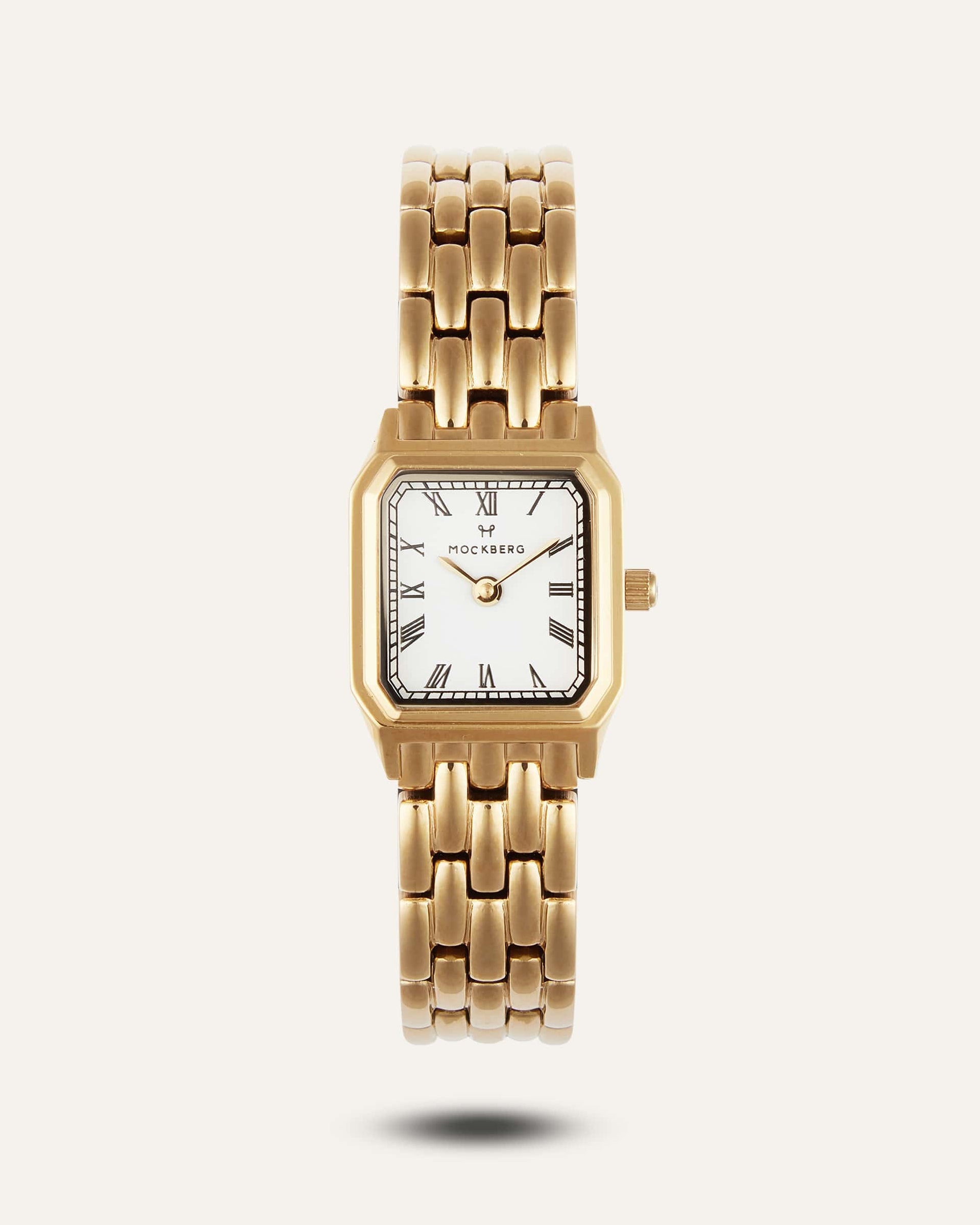 Mockberg Classic MO334 Damen Armbanduhr Gold • Miyota Quarzwerk • Mineralglas