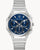 Bulova Curv 96A339 Herren Armbanduhr Blau • Saphirglas mit Doppelkrümmung • Hochpräzisions-Quarzwerk