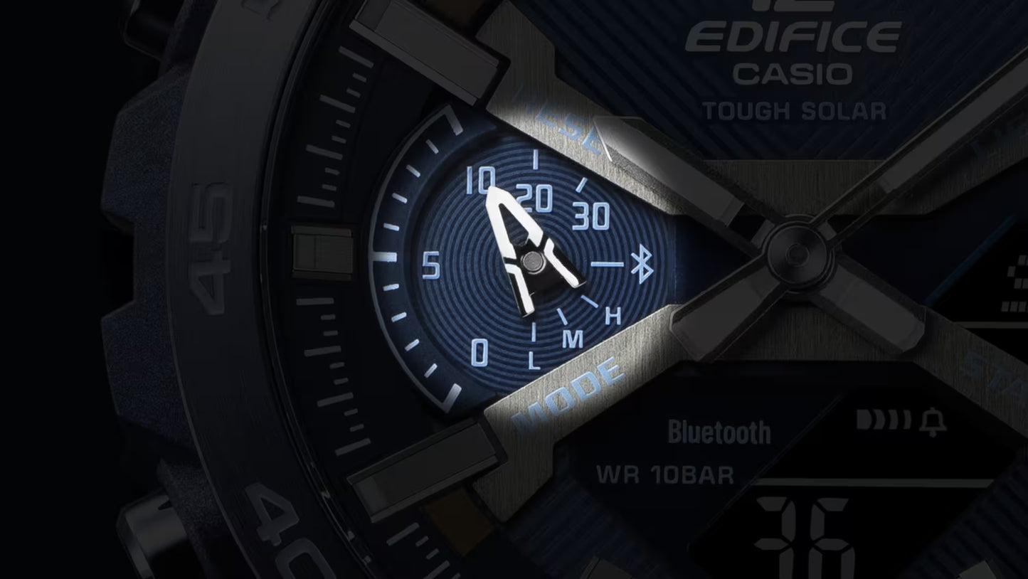 Casio Edifice ECB-2000CB-2AEF Uhr • Solar • Bluetooth • Saphirglas