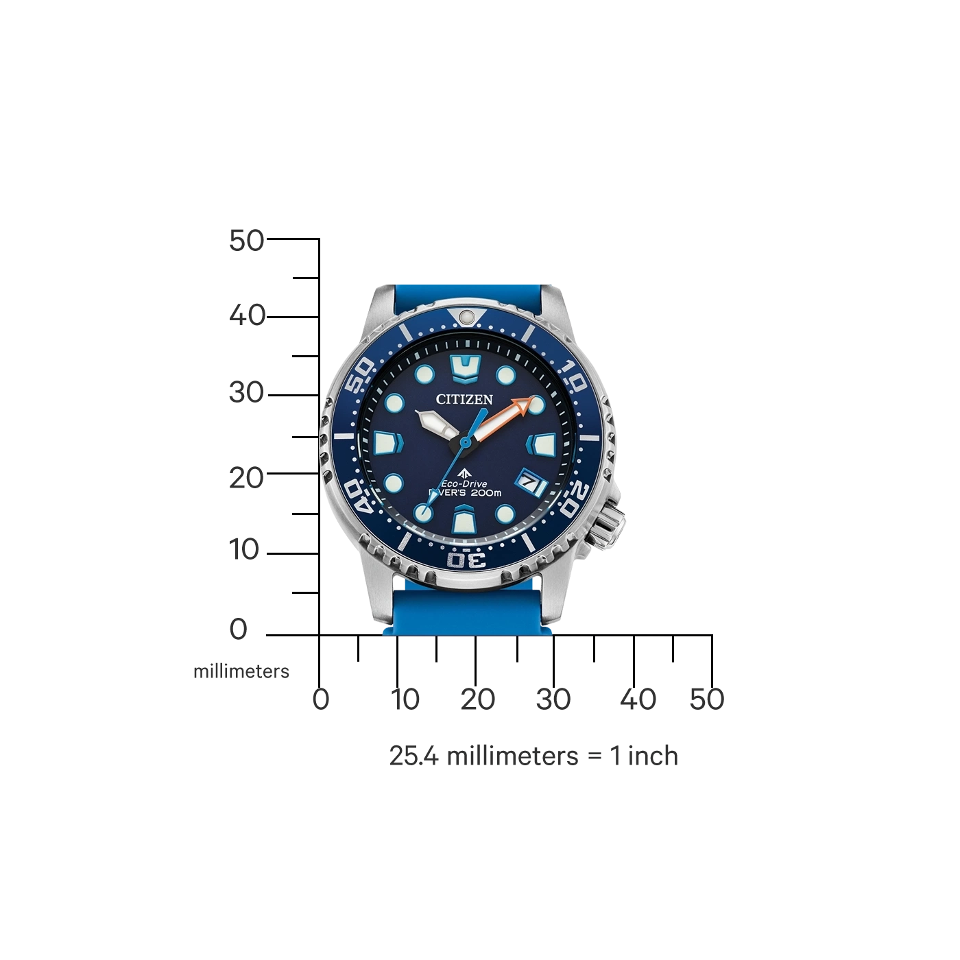 Citizen Promaster Marine EO2028-06L Uhr • Eco-Drive Solarantrieb • 20 bar Wasserdicht