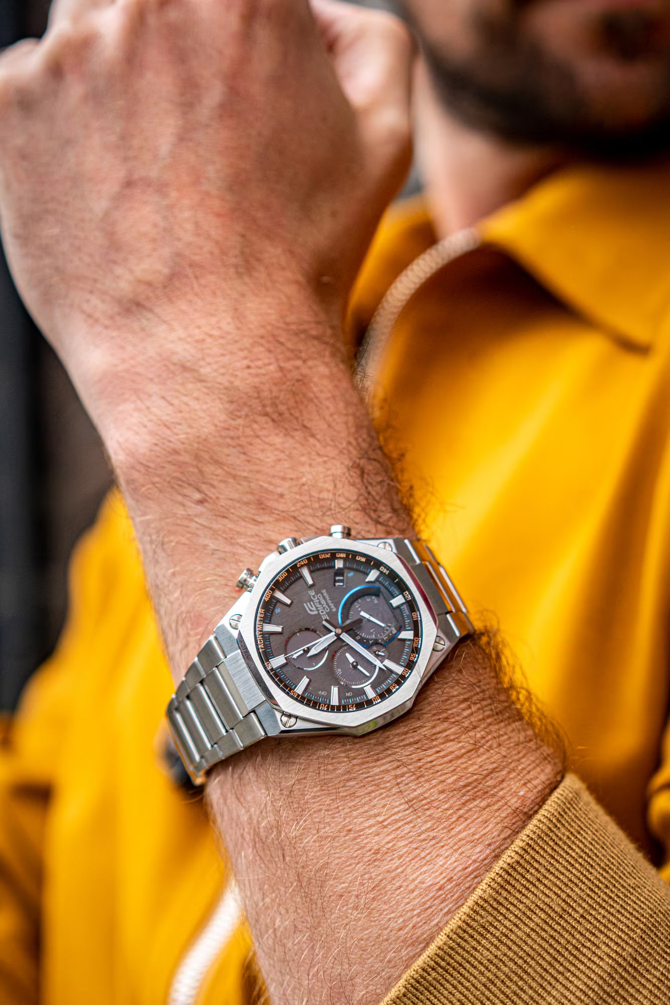 Casio Edifice EQB-1100D-1AER Uhr • Saphirglas • Bluetooth • Solar