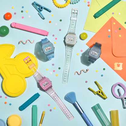 Casio Vintage F-91WS-2EF Uhr • Kultiges Retro-Design • Tagesalarm & Stoppfunktion