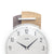 AMS Funk F5334 Wanduhr • Funk-Pendelwerk • Holzgehäuse