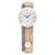 AMS Funk F5334 Wanduhr • Funk-Pendelwerk • Holzgehäuse