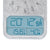 AMS Funk F5891B Wanduhr · Analog-Digital · Temperatur & Feuchtigkeit