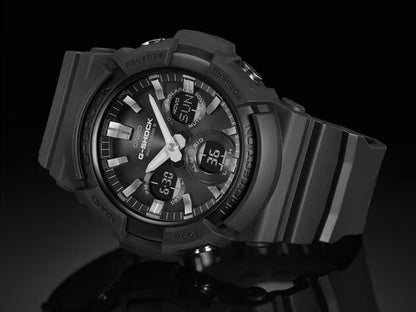 Casio G-Shock GAW-100B-1AER Uhr • Funk-Solar • 20 Bar Wasserdicht