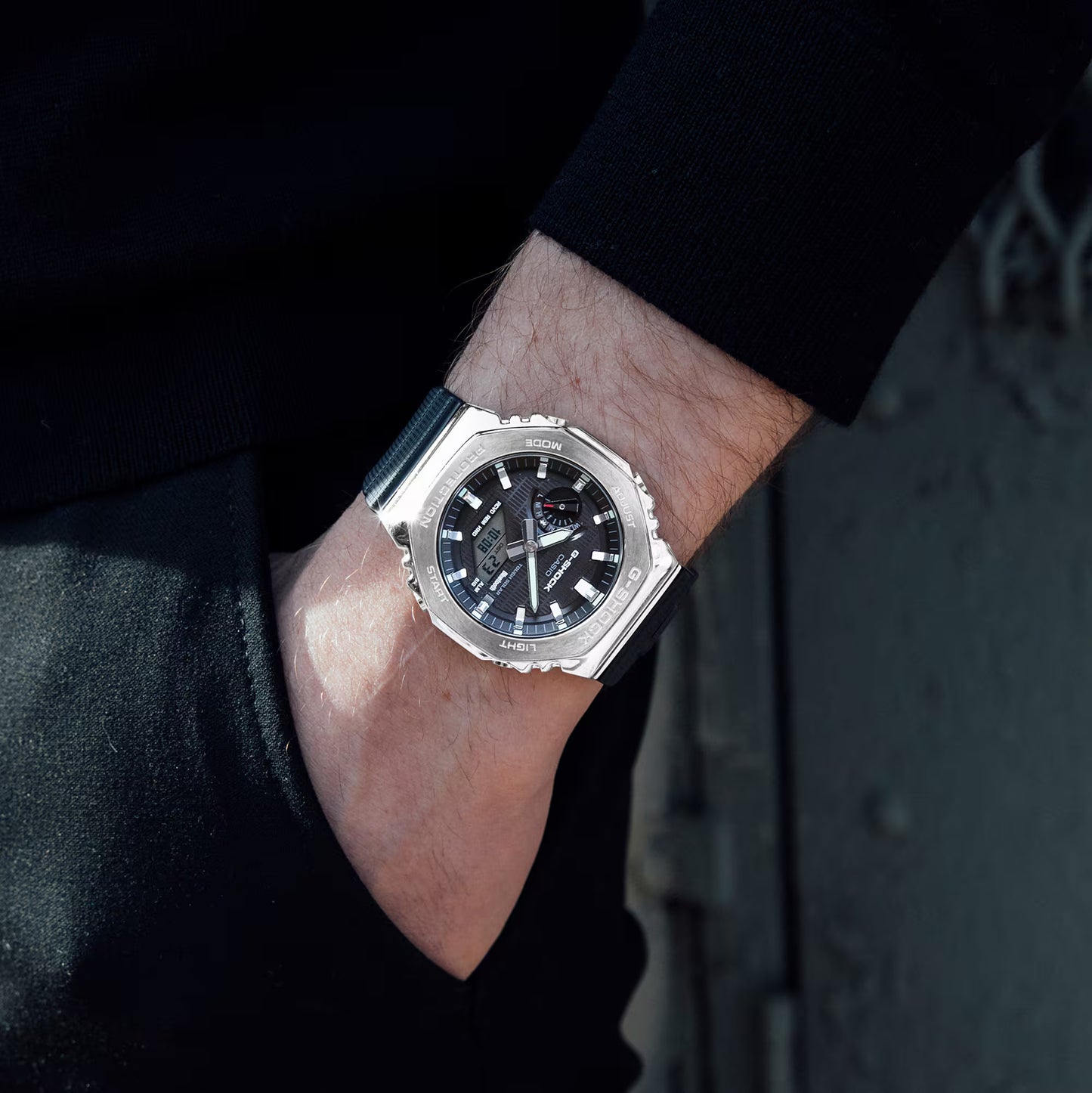 Casio G-Shock GBM-2100-1AER Uhr • Tough Solar • Smartphone Link