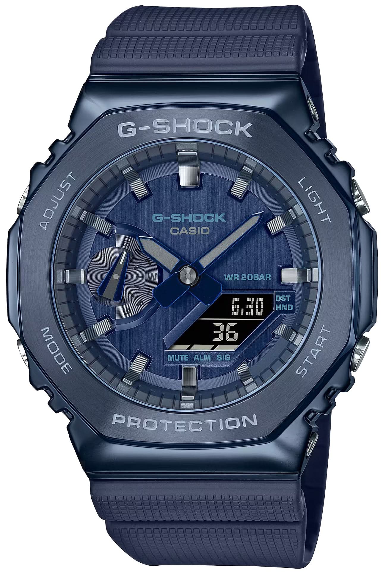 Casio G-Shock GM-2100N-2AER Herrenuhr • Ikonisches Oktagon-Design • Extreme Stoßfestigkeit