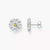 Ohrstecker Blume Lovely Daisy groß Silber