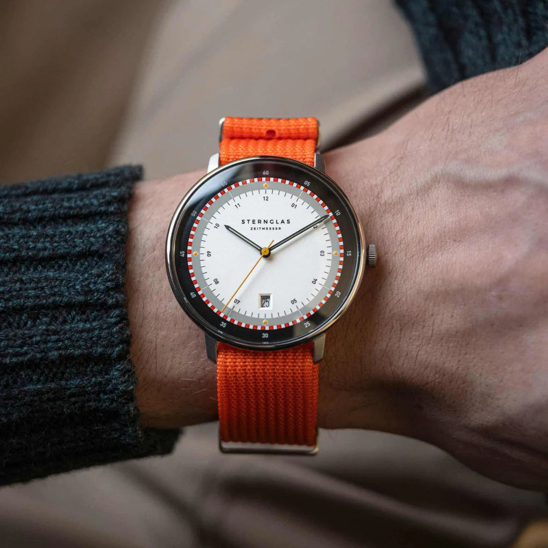 Sternglas Hamburg S01-HHH16-FI02 Herrenuhr • Saphirglas