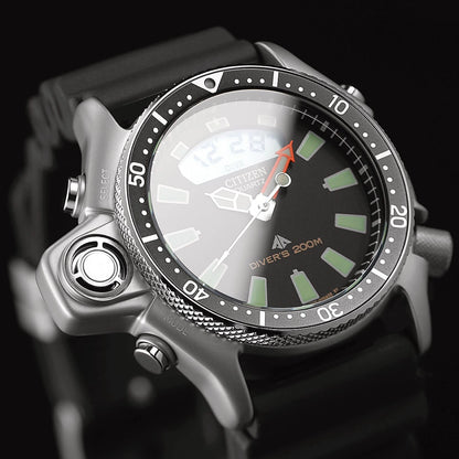 Citizen Promaster Marine JP2000-08E Herrenuhr • Elektronischer Tiefenmesser • 20 bar