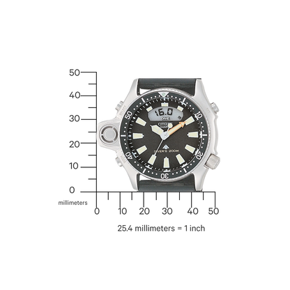 Citizen Promaster Marine JP2000-08E Herrenuhr • Elektronischer Tiefenmesser • 20 bar