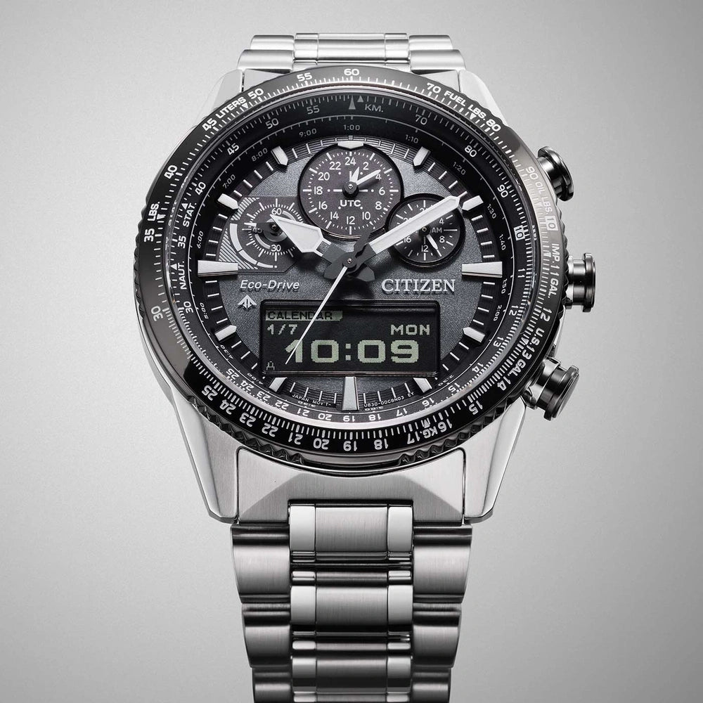Citizen Promaster Marine JV2006-55H Uhr • Eco-Drive Solarantrieb • Tiefenmesser