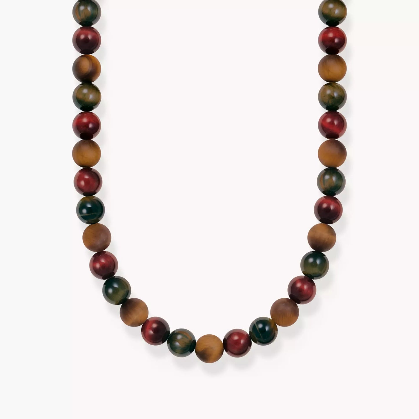 Herren Kette, Talisman aus Tigerauge - Mehrfarbig - THOMAS SABO Modell: KE2304-826-7