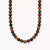 Men's Necklace, Talisman with Tiger's Eye Beads - Thomas Sabo Model: KE2304-826-7