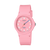 Kinderarmbanduhr, rosa, rundes Analog-Zifferblatt mit arabischen Ziffern