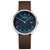 Mondaine Doppio MLE.41240.LGV Herrenuhr Braun • Saphirglas • Swiss Made
