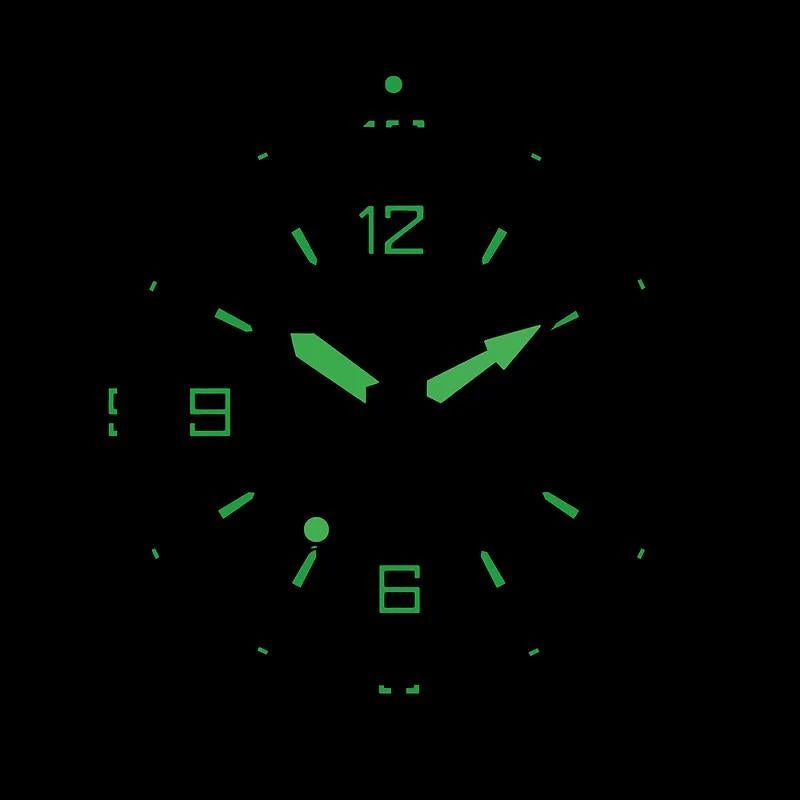 Chris Benz ONE Medium CBM-B-MB-SI Damen Uhr • Hai-Proof • Saphirglas
