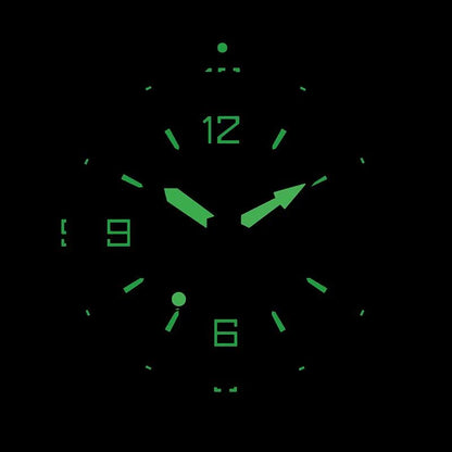 Chris Benz ONE Medium CBM-B-MB-SI Damen Uhr • Hai-Proof • Saphirglas