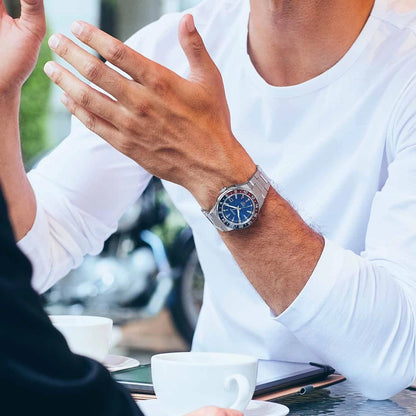 Citizen Series 8 NB6030-59L Uhr • Automatik GMT • Edelstahl