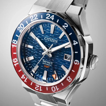 Citizen Series 8 NB6030-59L Uhr • Automatik GMT • Edelstahl