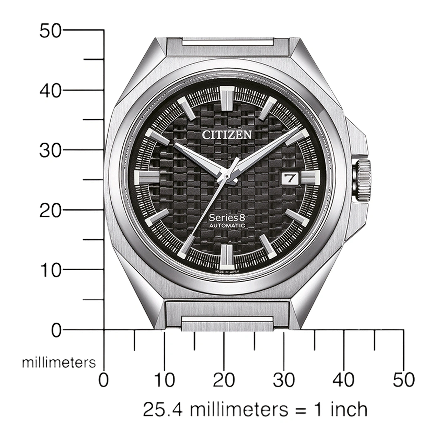 Citizen Series 8 NB6050-51E Herren Uhr • Automatik • Saphirglas