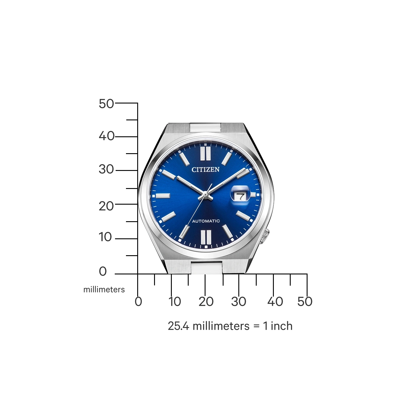 Citizen Tsuyosa NJ0150-81L Uhr • Saphirglas • Automatikwerk