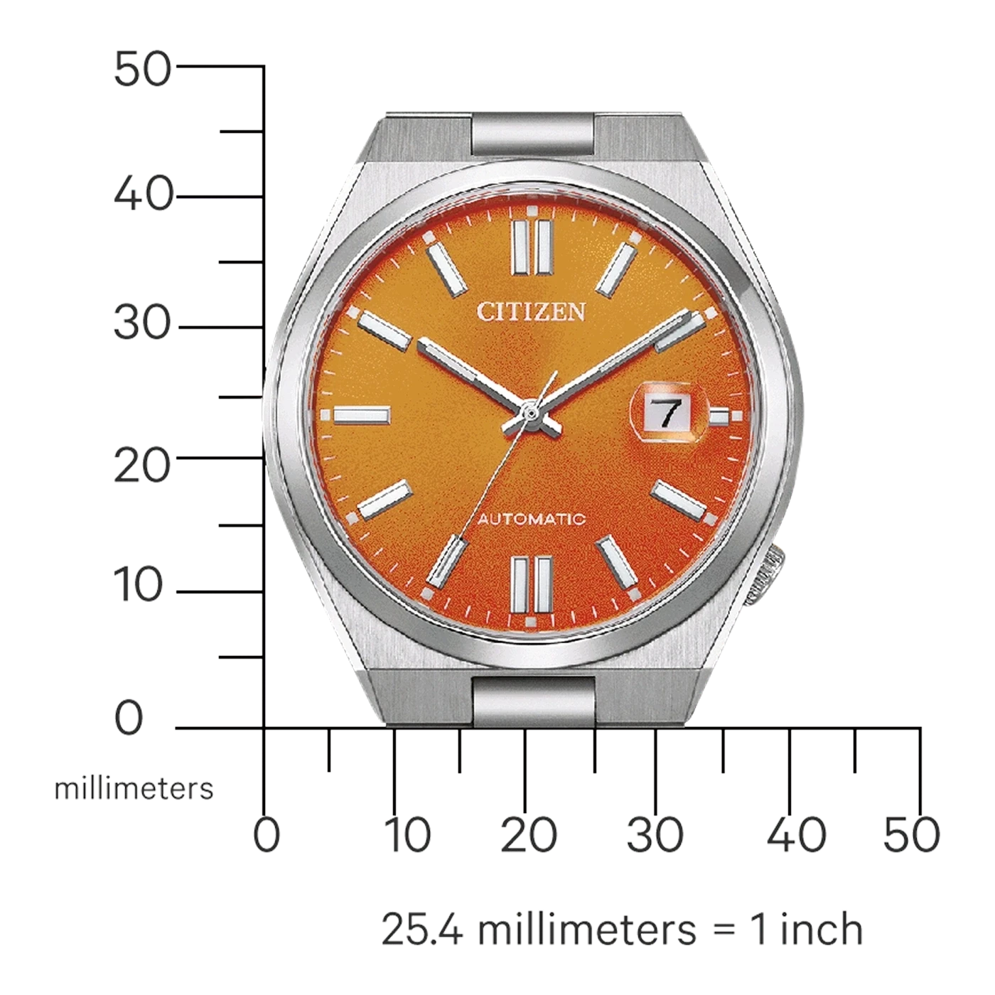 Citizen Tsuyosa NJ0151-88Z Herrenuhr • Kratzfestes Saphirglas • Automatikwerk