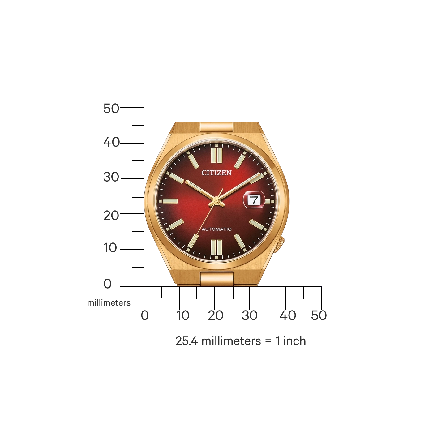 Citizen Tsuyosa NJ0153-82X Uhr • Automatikwerk • Saphirglas