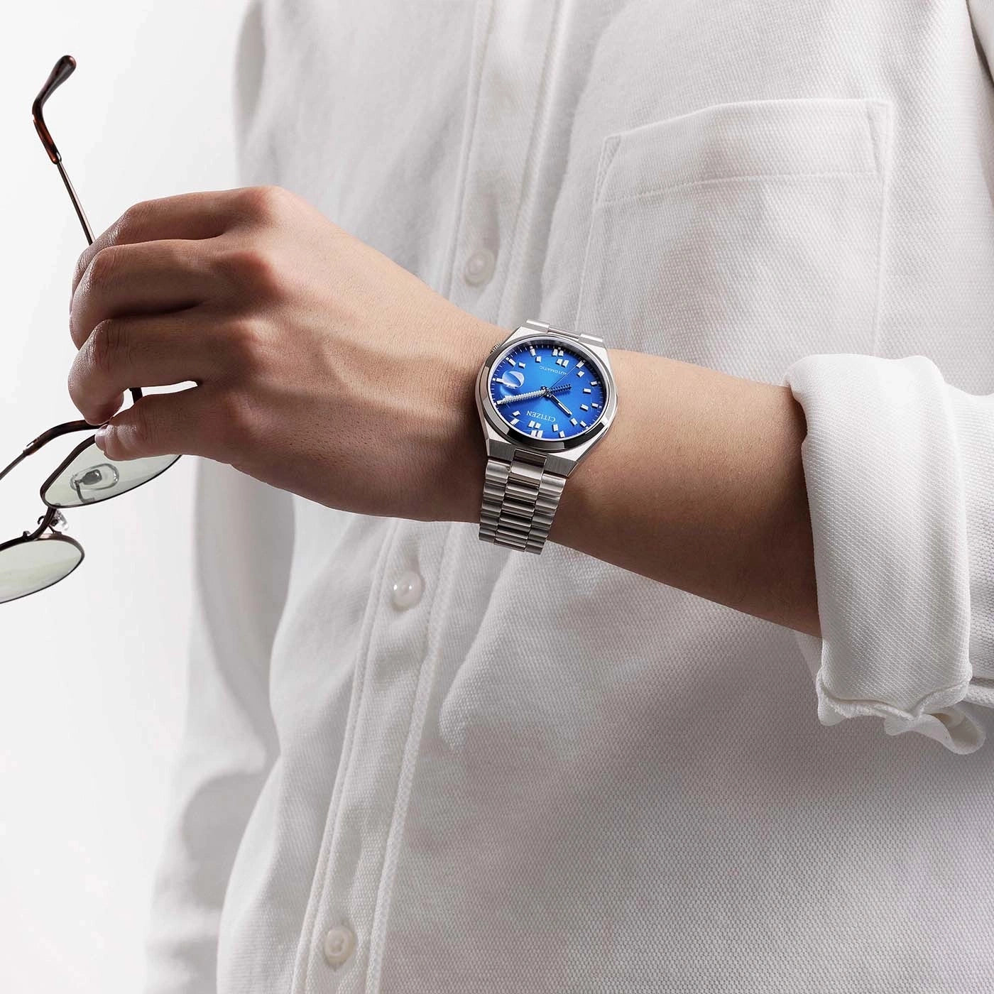 Citizen Tsuyosa x seconde/seconde/ NJ0157-81L Herren Uhr • Automatikwerk • Saphirglas