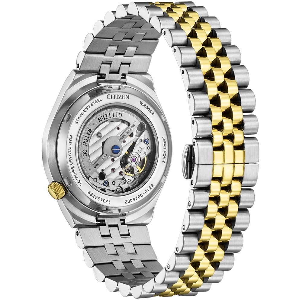 Citizen Mechanical NK0024-54X Uhr • 60h Gangreserve • Grünes Ziffernblatt