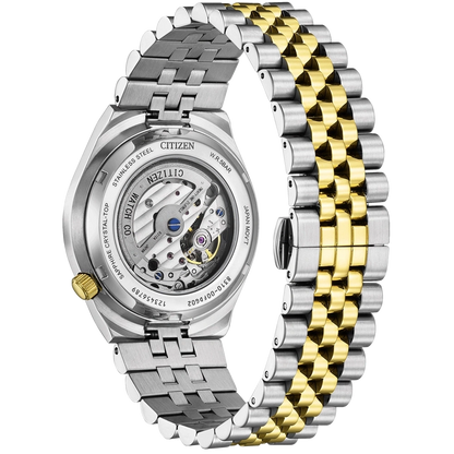 Citizen Mechanical NK0024-54X Uhr • 60h Gangreserve • Grünes Ziffernblatt