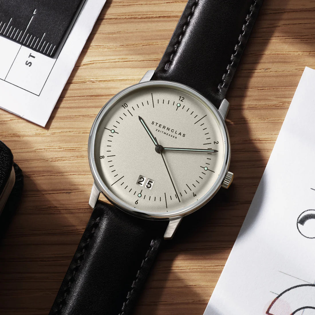 Herrenuhr - Sternglas Modell: S01-NAG26-BR02