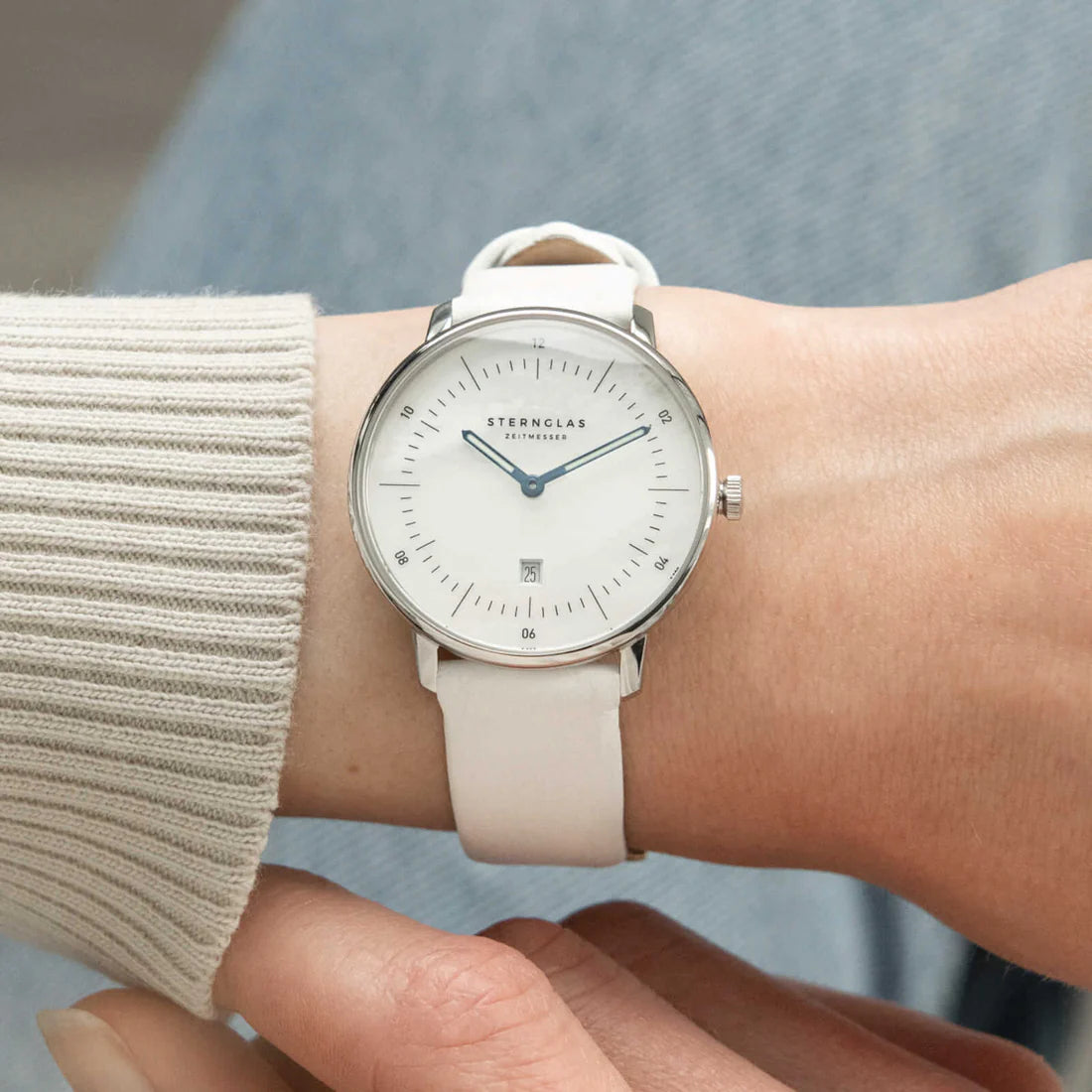 Damenuhr - Serie: Naos - Sternglas Modell: S01-NDP01-KL12