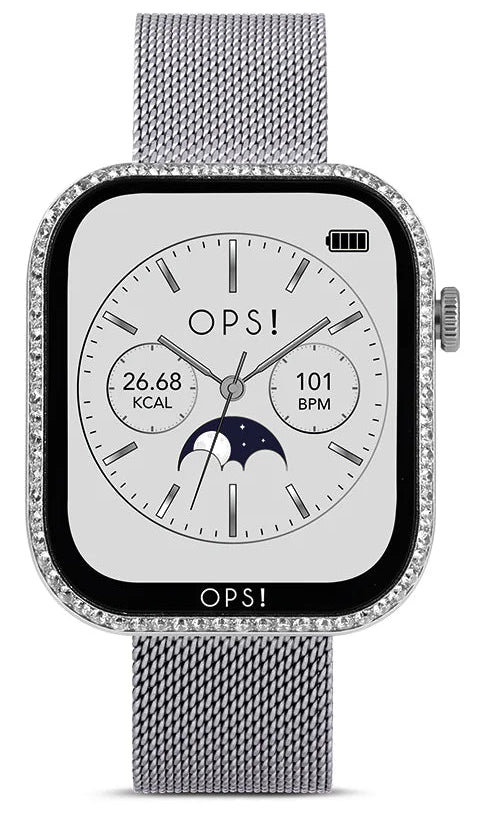 OPS! Posh OPSPOSH-15-2200 Unisex Uhr • Quarz Uhrwerk • Silikonband