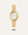 Mockberg Belle Oval MB1418 Damen Armbanduhr Gold • Mineralglas • Ovales Gehäuse