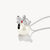 Exklusiver THOMAS SABO PEANUTS Snoopy Schneeball Anhänger 925er Sterlingsilber Zirkonia