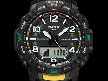 Casio PRO TREK PRT-B50-1 Uhr • Bluetooth®-Technologie • Quad-Sensor