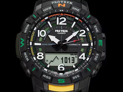 Casio PRO TREK PRT-B50-1 Uhr • Bluetooth®-Technologie • Quad-Sensor