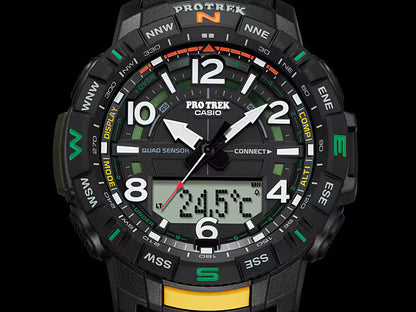 Casio PRO TREK PRT-B50-1 Uhr • Bluetooth®-Technologie • Quad-Sensor