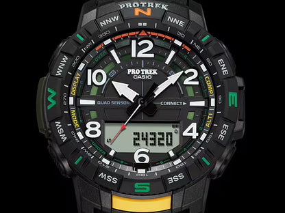 Casio PRO TREK PRT-B50-1 Uhr • Bluetooth®-Technologie • Quad-Sensor