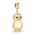 Charm aus Edelstahl - Polar Penguin - BERING Modell: PolarPenguin-2