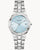 Bulova Classic 96M169 Damen Armbanduhr Hellblau • Saphirglas • 10 ATM Wasserdichtigkeit