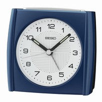 Seiko QHE205L Wecker Weiß • Geräuschloses Quarzwerk • Snooze & Nachtlicht